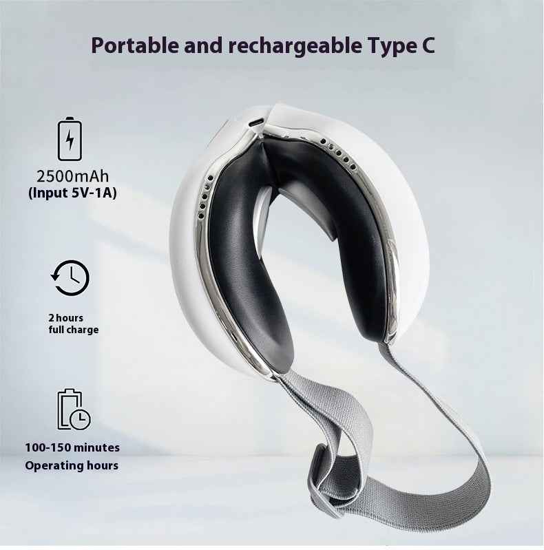 Intelligent Eye Therapy Massager: Heat, Cold, Air Pressure & Bluetooth Music - Relieves Eye Fatigue & Migraines