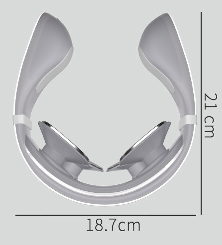 Massaggiatore Cervicale Elettrico con Termoterapia - Sollievo dal Dolore Cervicale e dalla Tensione Muscolare