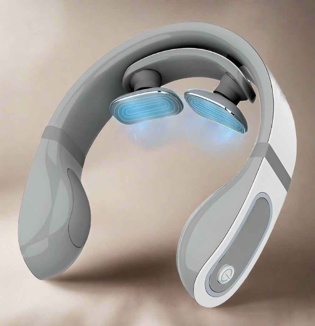 Electric Neck Massager with Thermotherapy - Cervical Pain and Muscle Tension Relief
#Color=Two head massage,Massaggio a due teste