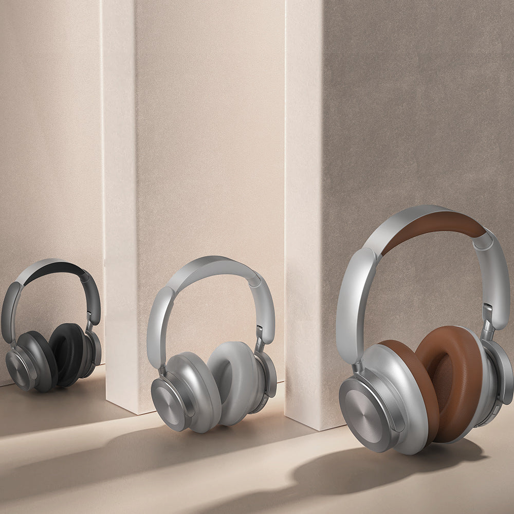 H60 Wireless Earphones Active Noise Cancelling Metallic Finish Sport Design LED