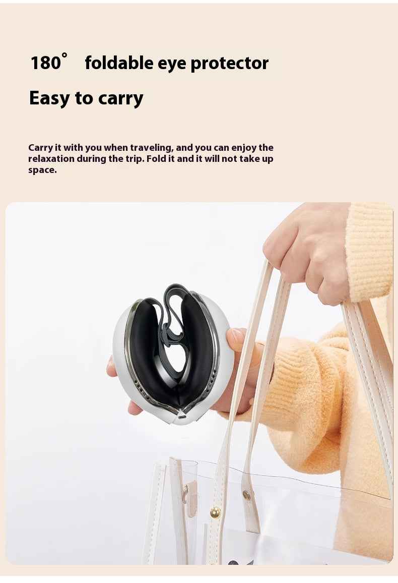 Intelligent Eye Therapy Massager: Heat, Cold, Air Pressure & Bluetooth Music - Relieves Eye Fatigue & Migraines