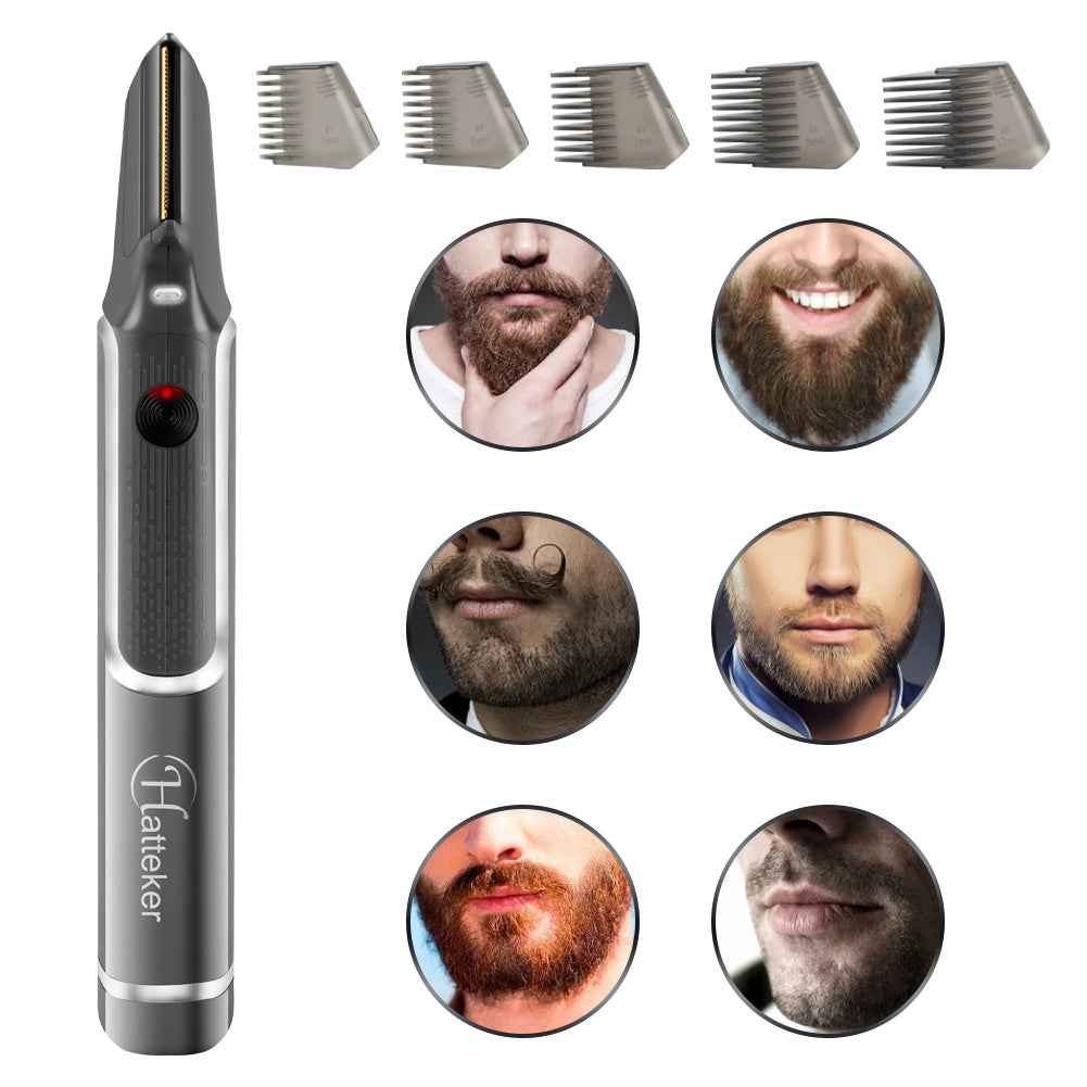 Body Hair Trimmer Retractable USB Shaver & Portable Grooming Tool for Men
