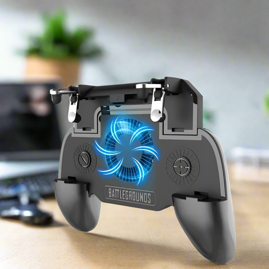 Gaming Grip Station 3 in 1 Phone Gamepad with Cooler and Built-in Powerbank