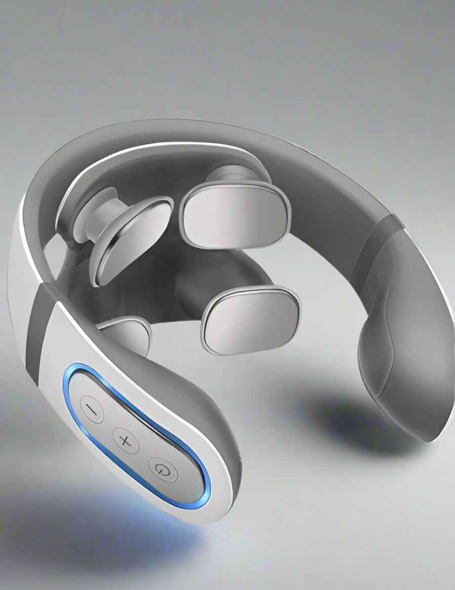 Electric Neck Massager with Thermotherapy - Cervical Pain and Muscle Tension Relief
#Color=Four head massage,Massaggio a quattro teste