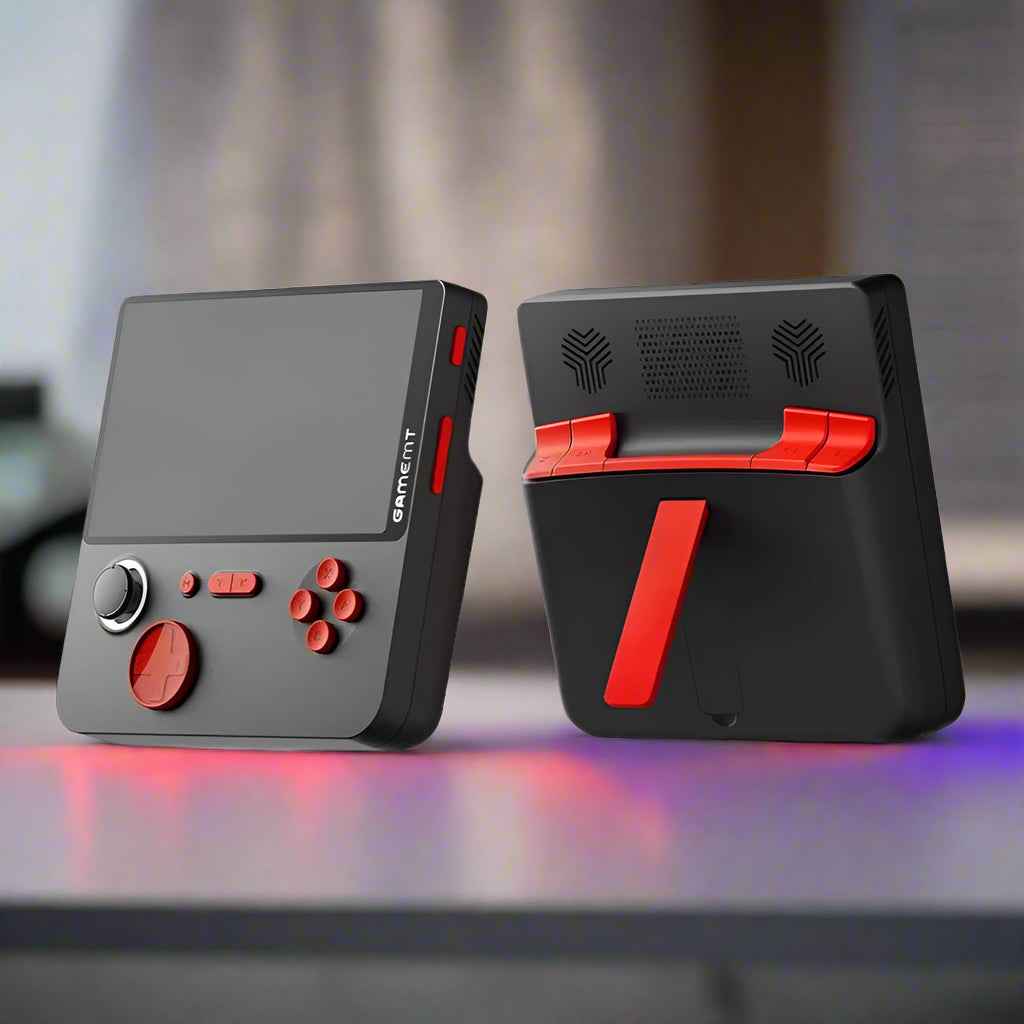 E5 Handheld Console Video Game Console 6000mAh Power Bank, 5-inch IPS Screen, 22W, Arcade Classic Gaming Console with Retro Games Machine
#Color=Black Red,Nero Rosso