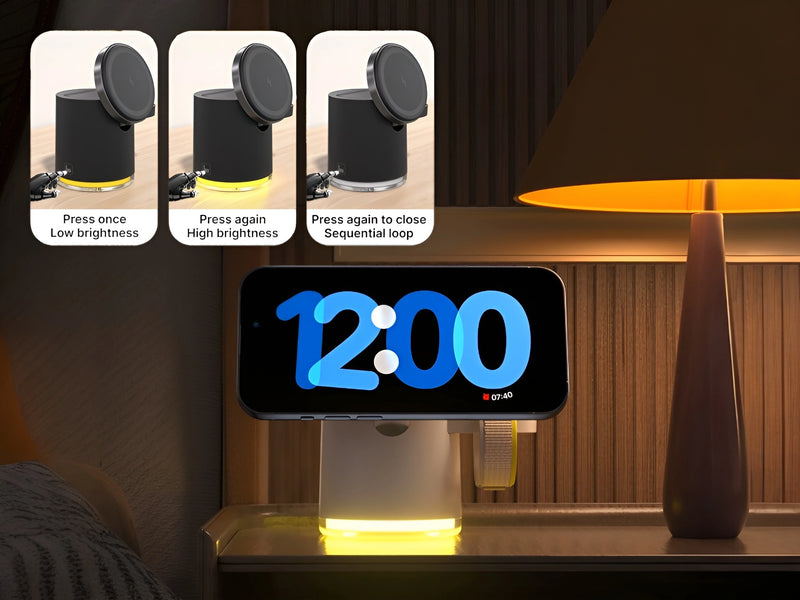 Luce notturna LED bianco caldo regolabile