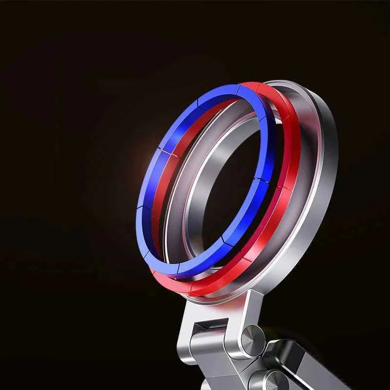 Magnetic Tripod Stand 360° Rotating Foldable Pocket Mount Compatible with iPhone and MagSafe Phones