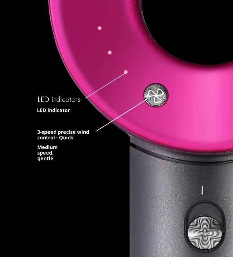 Professional High-Speed Hair Dryer | Silent Ionic Technology, Constant Temperature, Powerful Salon-Grade