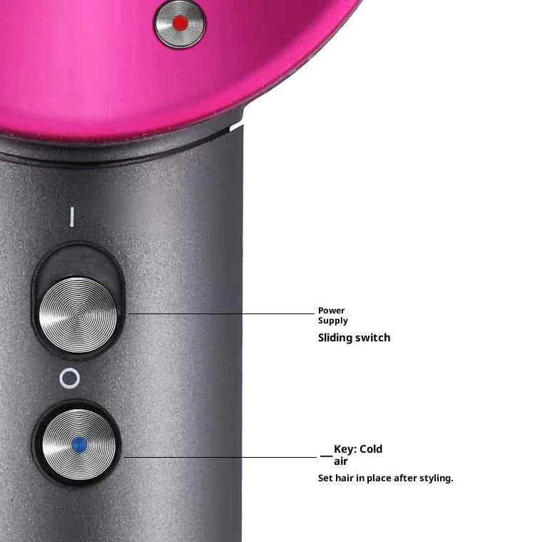 Professional High-Speed Hair Dryer | Silent Ionic Technology, Constant Temperature, Powerful Salon-Grade