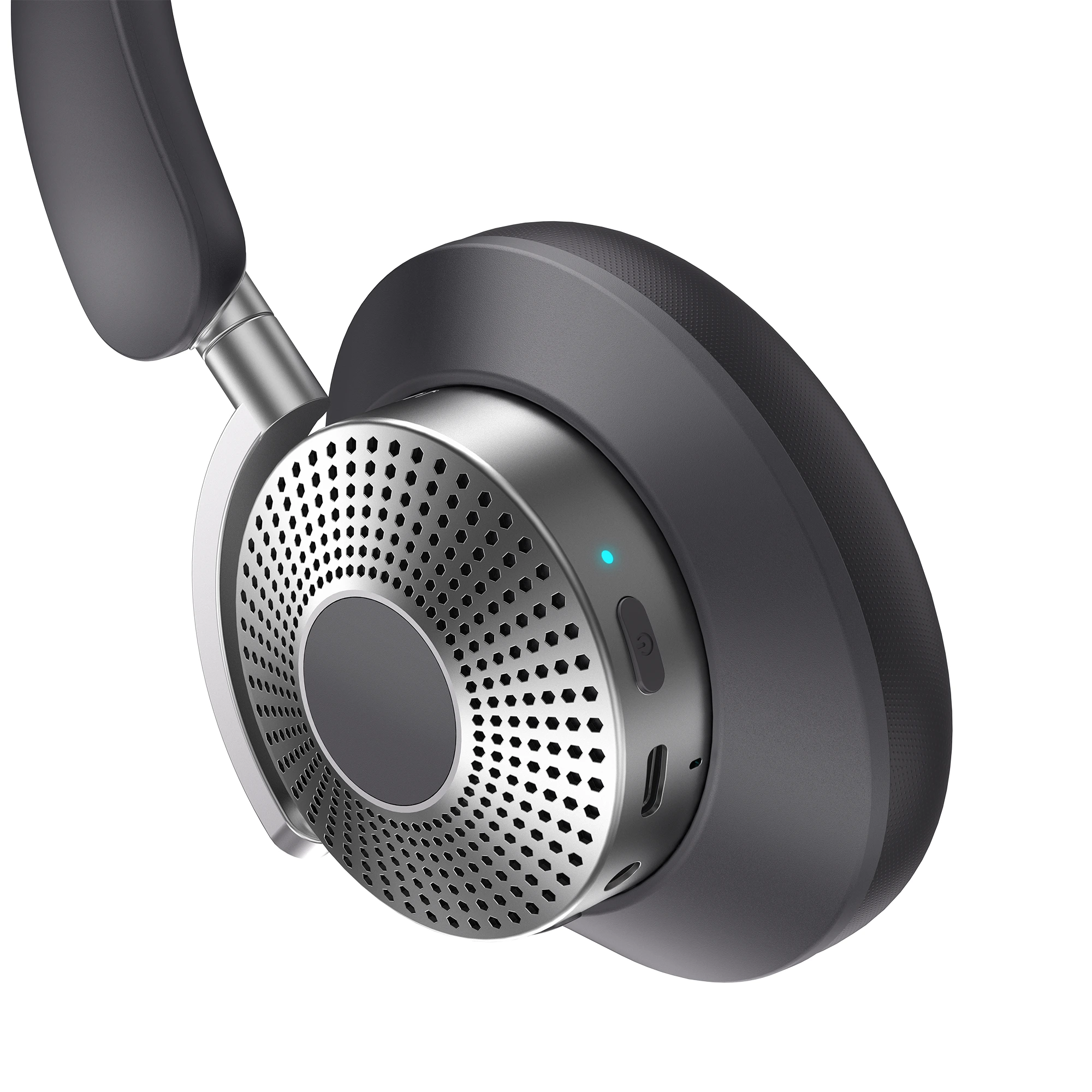 H80 Bluetooth ANC Headphones, Wireless Hybrid Noise Cancelling Stereo 75H Battery Foldable BT 5.4