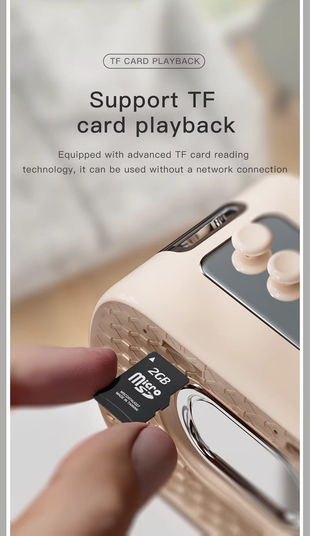 Blueteck Sleep Speakers Multi-Function Bluetooth Speaker for Computers and Mobile Phones, New Style Design