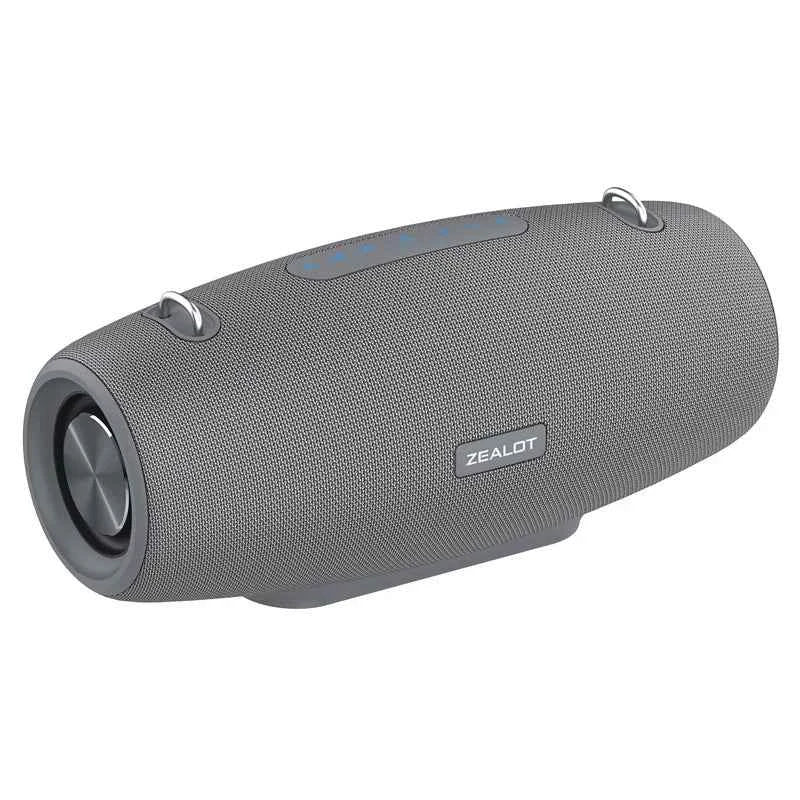 Portable Outdoor Speaker 60W Wireless Sound, Deep Bass, IPX6 Waterproof, Loud Party Speaker for Camping
#Color=Gray,Grigio