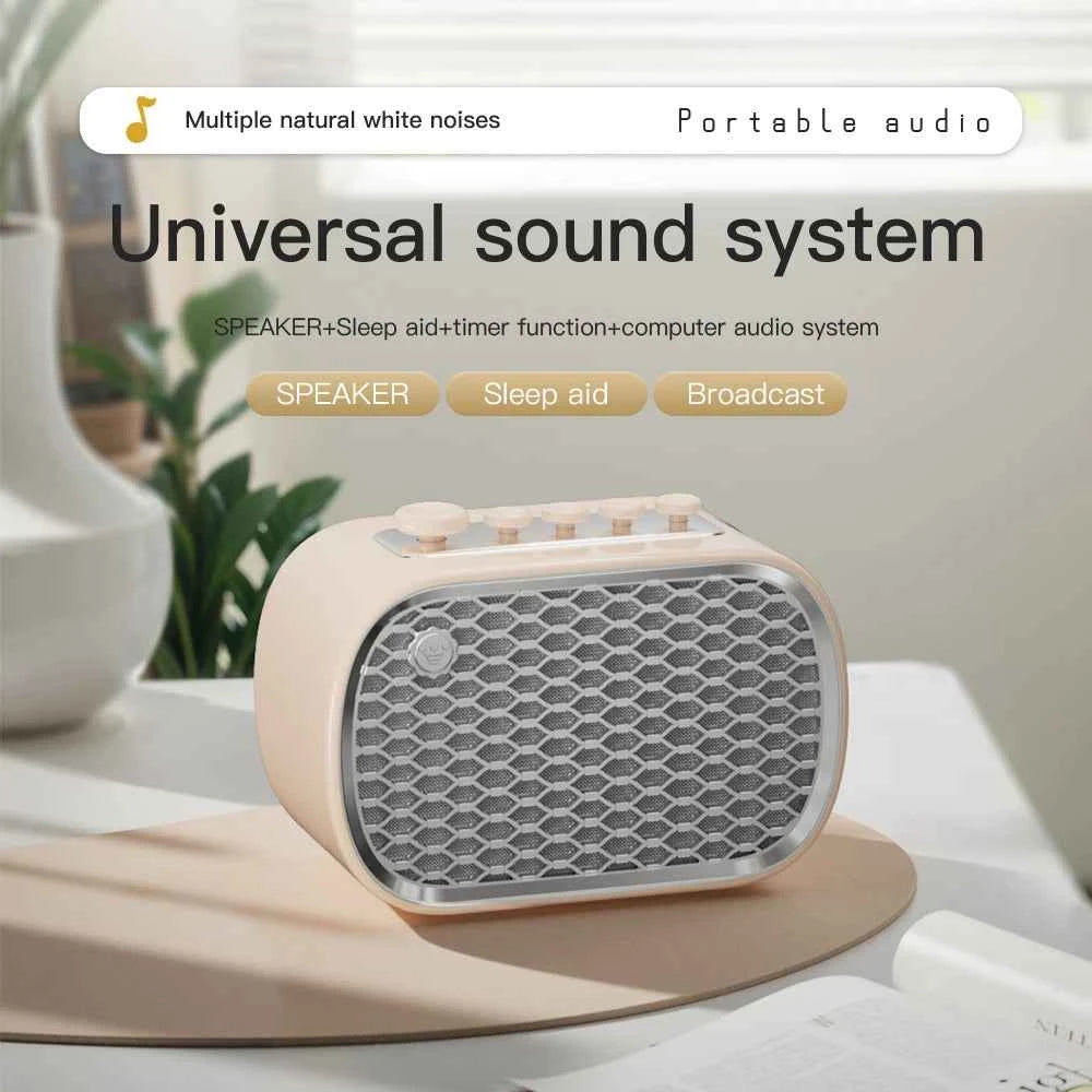 Blueteck Sleep Speakers Multi-Function Bluetooth Speaker for Computers and Mobile Phones, New Style Design