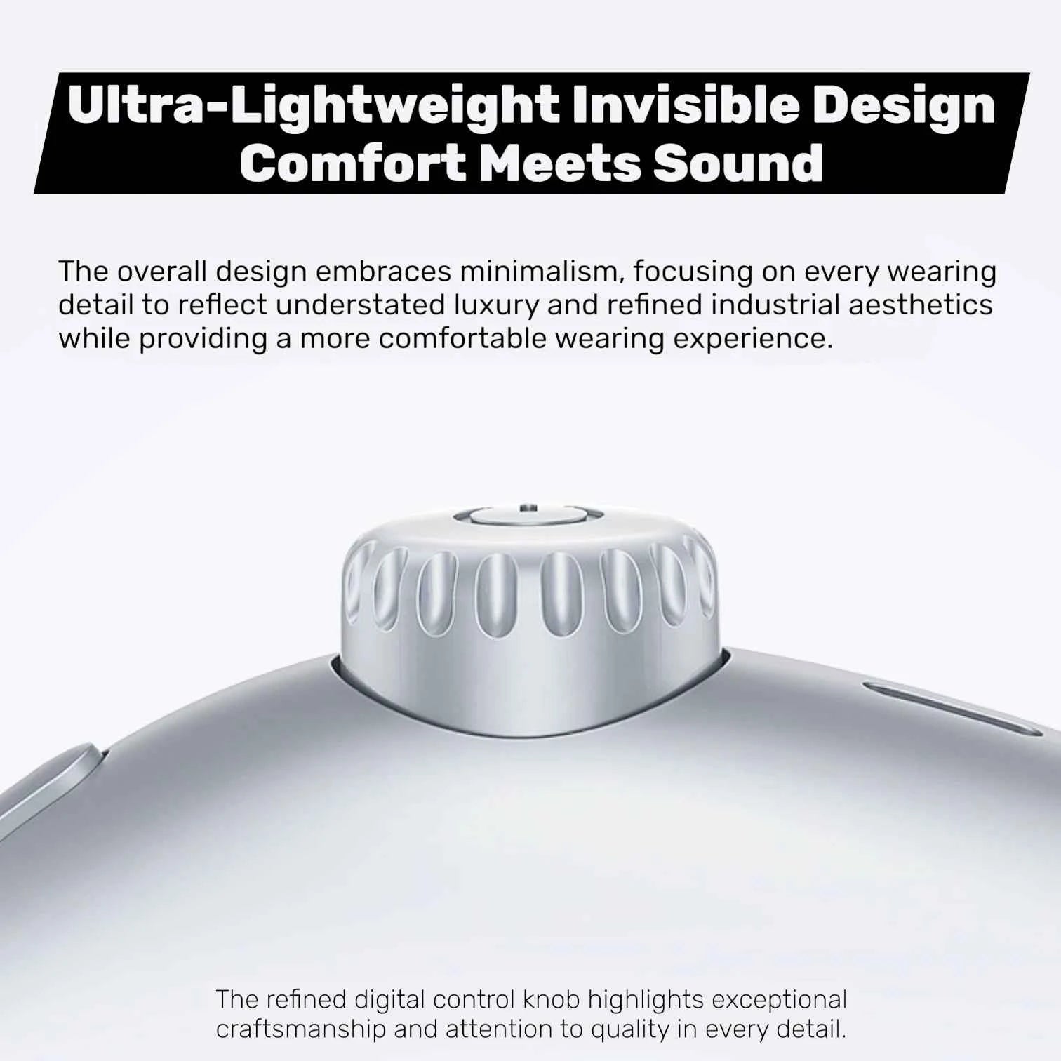 Jinyun B6 Pro - Wireless Gaming Headphones with Active Noise Cancelling (ANC) | Hi-Fi Audio and Ultra-Long Battery