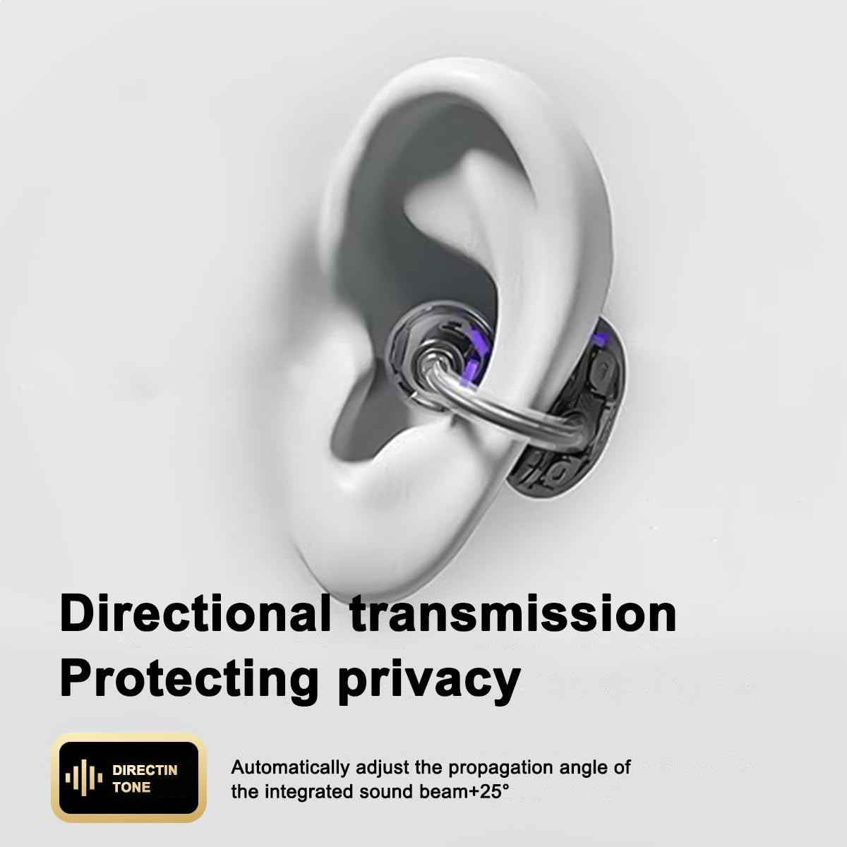 M91 Earbuds | Open Ear Wireless Earphones with Air Conduction, Hi-Res Sound, HD Calls