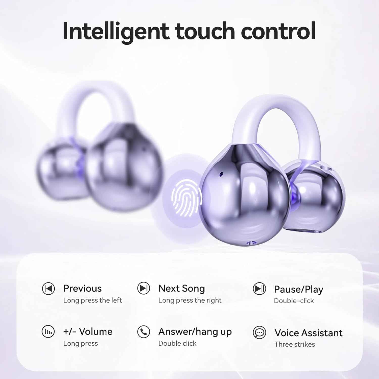 M91 Earbuds | Open Ear Wireless Earphones with Air Conduction, Hi-Res Sound, HD Calls
