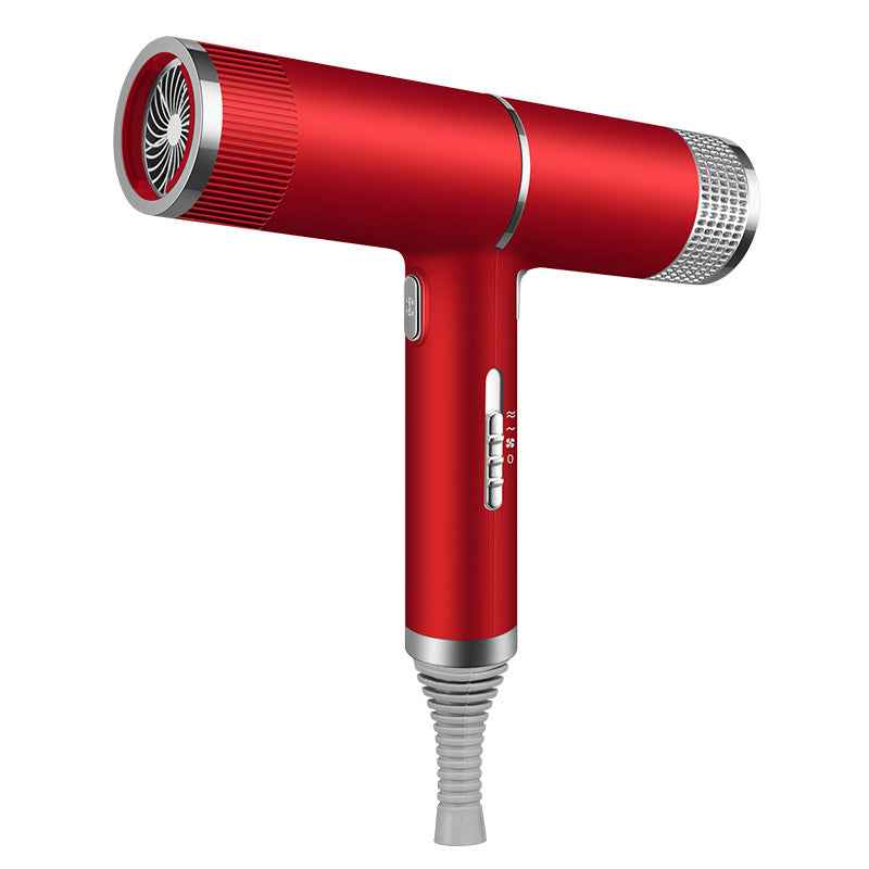 Hair Dryer Professional Negative Ion Technology, Fast Drying, Low Noise, Compact and Portable Styling Tool
#Color=Red,Rosso