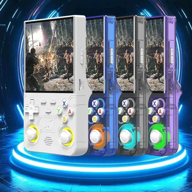 R36 Ultra Retro Handheld Console, 4.0" Display, Linux Open-Source System, Portable Video Game Player