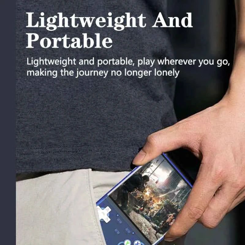 R36 Ultra Retro Handheld Console, 4.0" Display, Linux Open-Source System, Portable Video Game Player