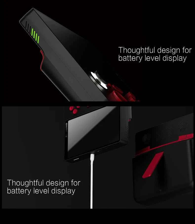 E5 Handheld Console Video Game Console 6000mAh Power Bank, 5-inch IPS Screen, 22W, Arcade Classic Gaming Console with Retro Games Machine