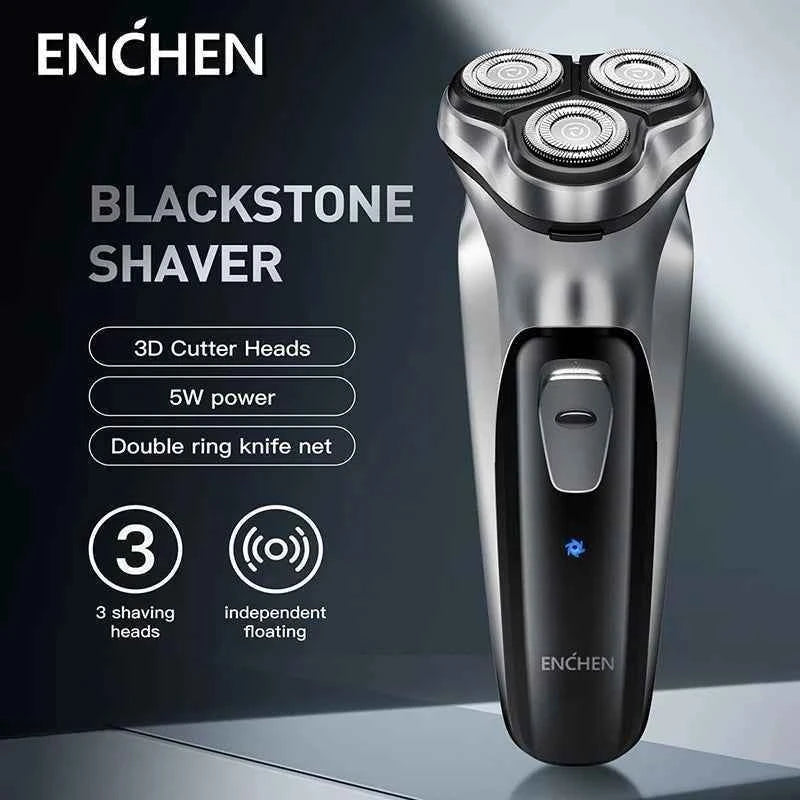ENCHEN Blackstone Electric Rotary Shaver - Precision, Power and Long Endurance