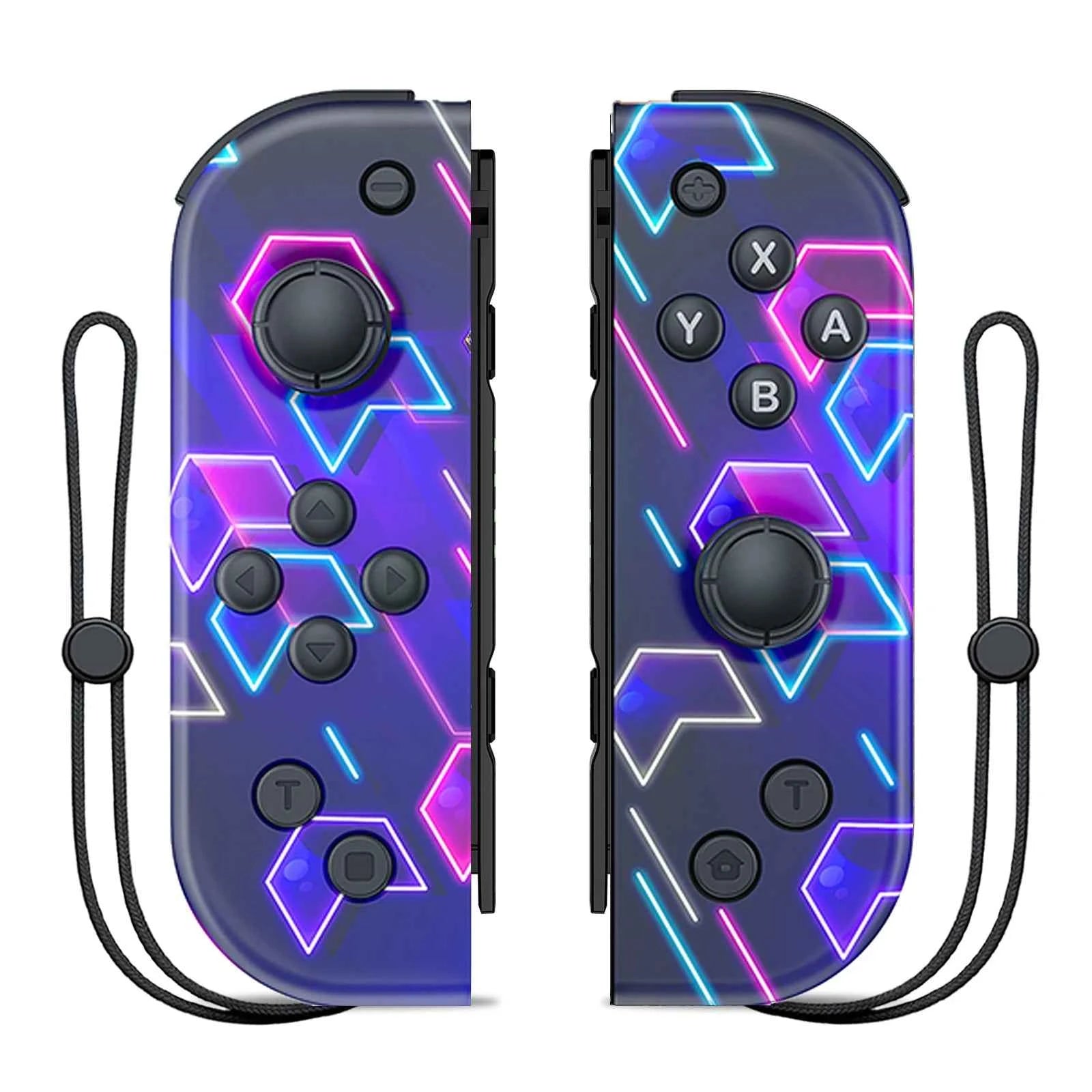 NS Joycons Controller Bluetooth Wireless Gamepad for Switch, Vibration, Turbo, Wake-Up, Gaming Handle & Joystick Control
#Color=Direction,Direzione