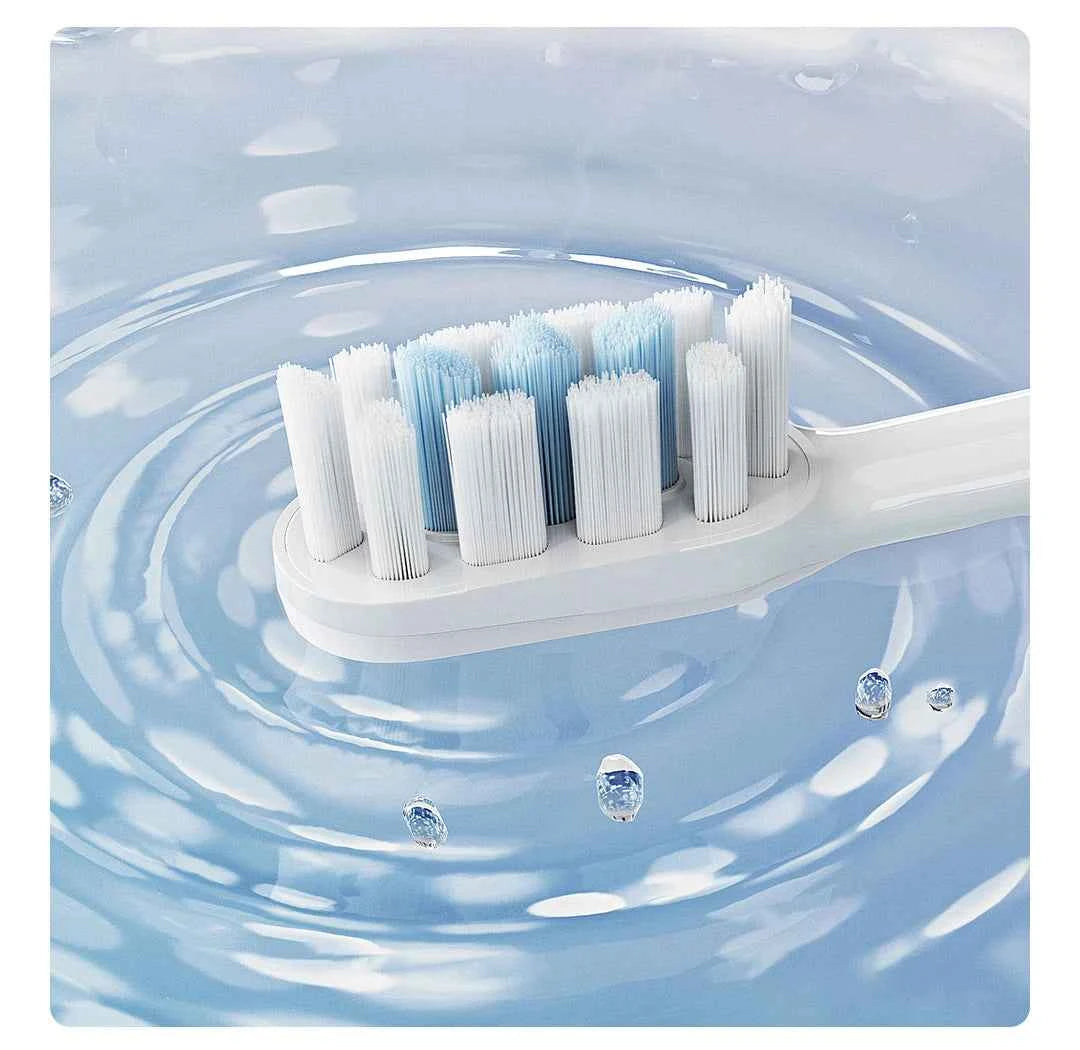XIAOMI MIJIA T302 Sonic Electric Toothbrush, 4 Brush Heads, IPX8 Waterproof, 360° Wireless Charging, 4 Cleaning Modes, 3 Colors Available