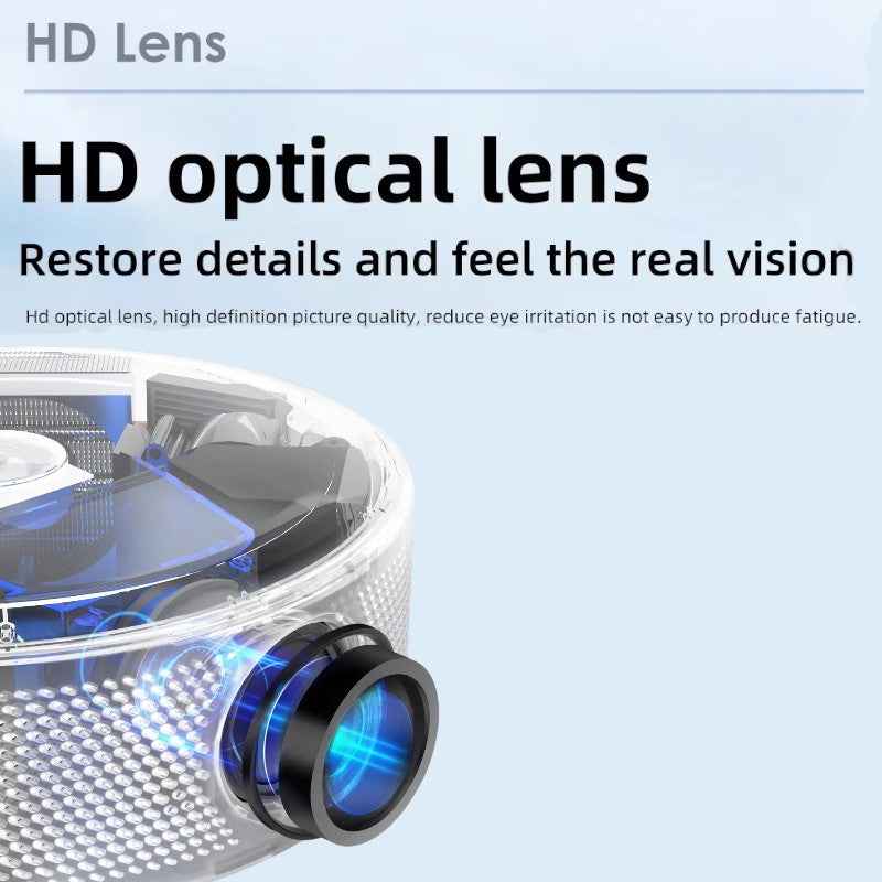 Projector T60 Pro Full HD 4K Support LED LCD, Android System, Auto Focus, Home Theater