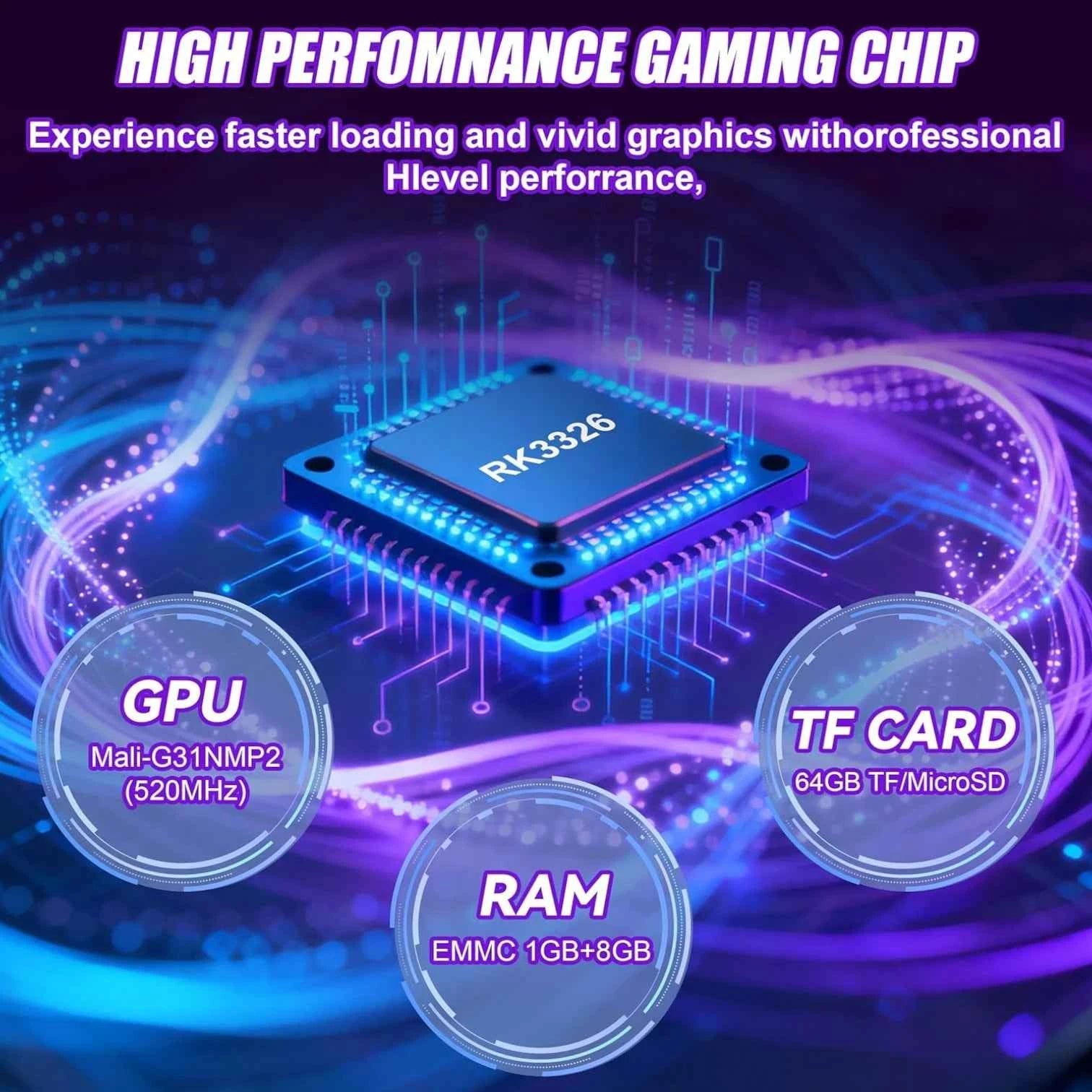 XF40H Handheld Console 4 Inch IPS HD Screen WiFi Open Source Retro Gaming System