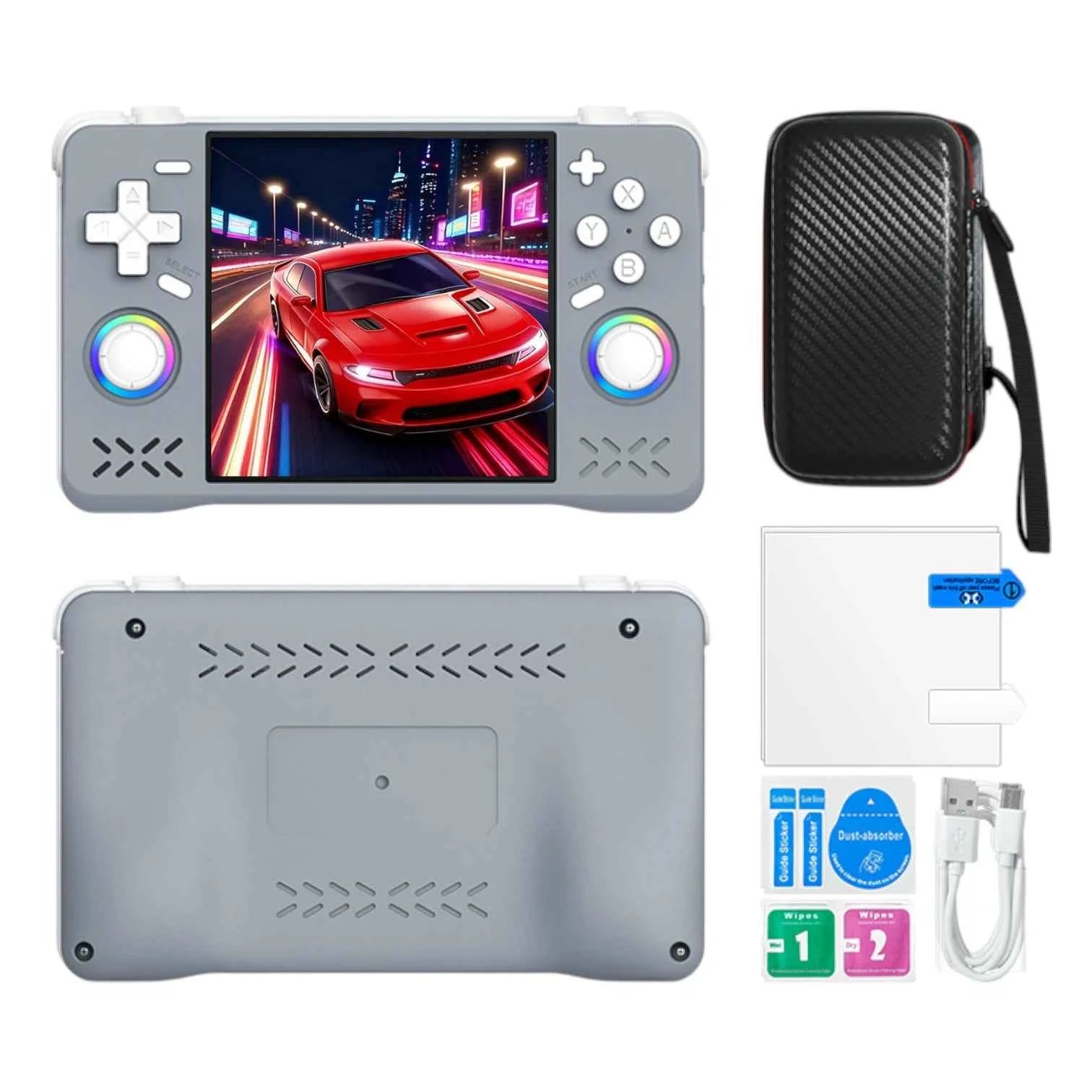 XF40H Handheld Console 4 Inch IPS HD Screen WiFi Open Source Retro Gaming System