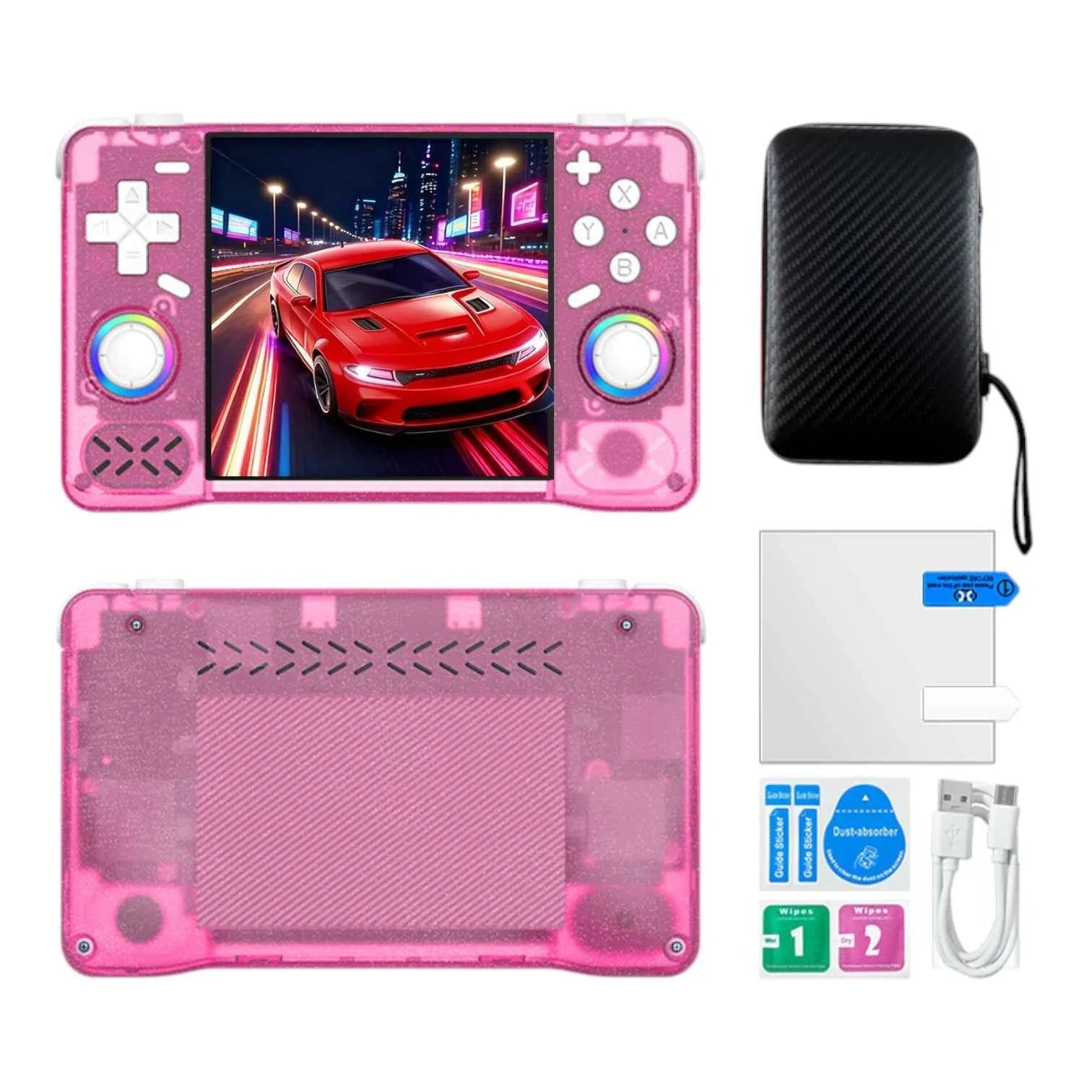 XF40H Handheld Console 4 Inch IPS HD Screen WiFi Open Source Retro Gaming System