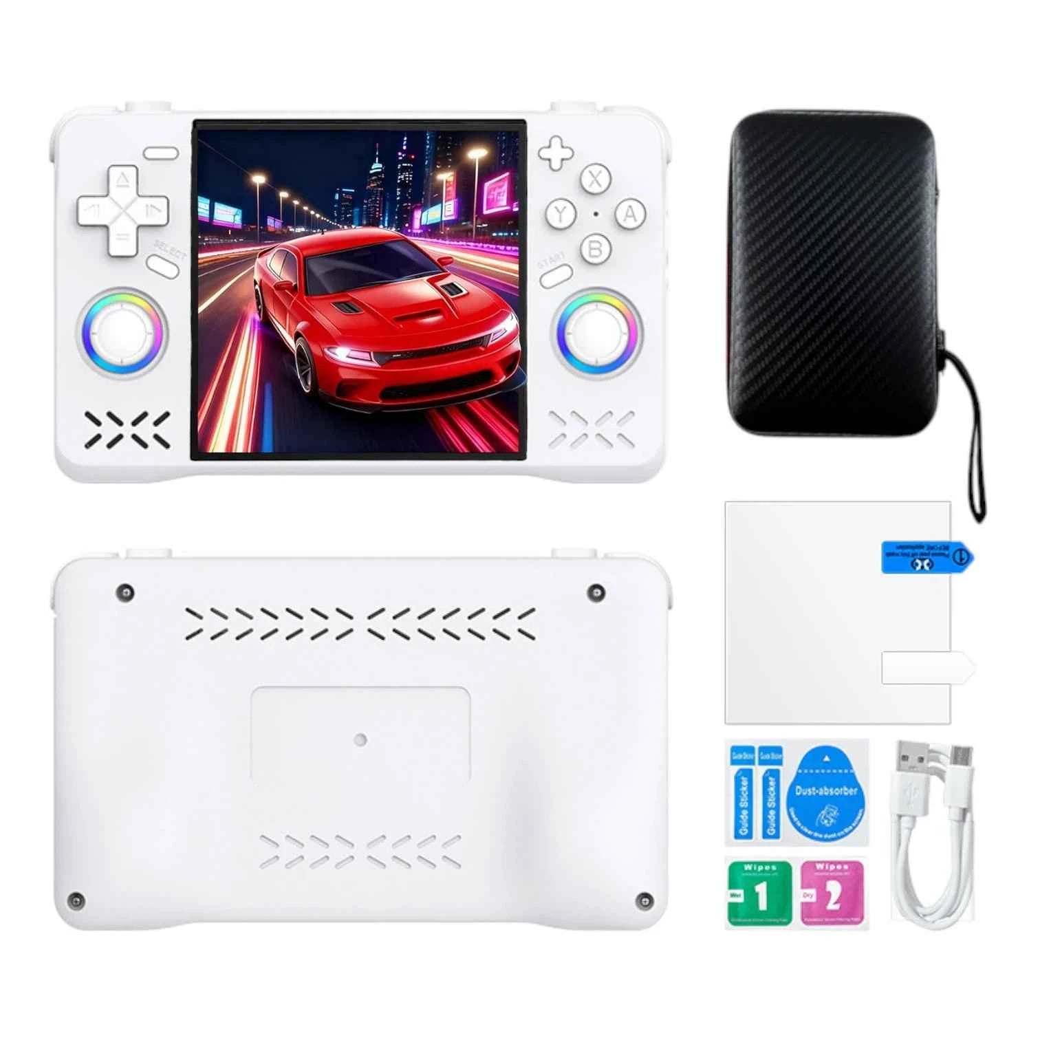 XF40H Handheld Console 4 Inch IPS HD Screen WiFi Open Source Retro Gaming System
