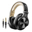 OneOdio A70 Headphone DJ Wireless V5.2: Over Ear Studio Headset, 75H Playtime, 40mm Driver, Rich Bass, Dual Wired/BT Mode