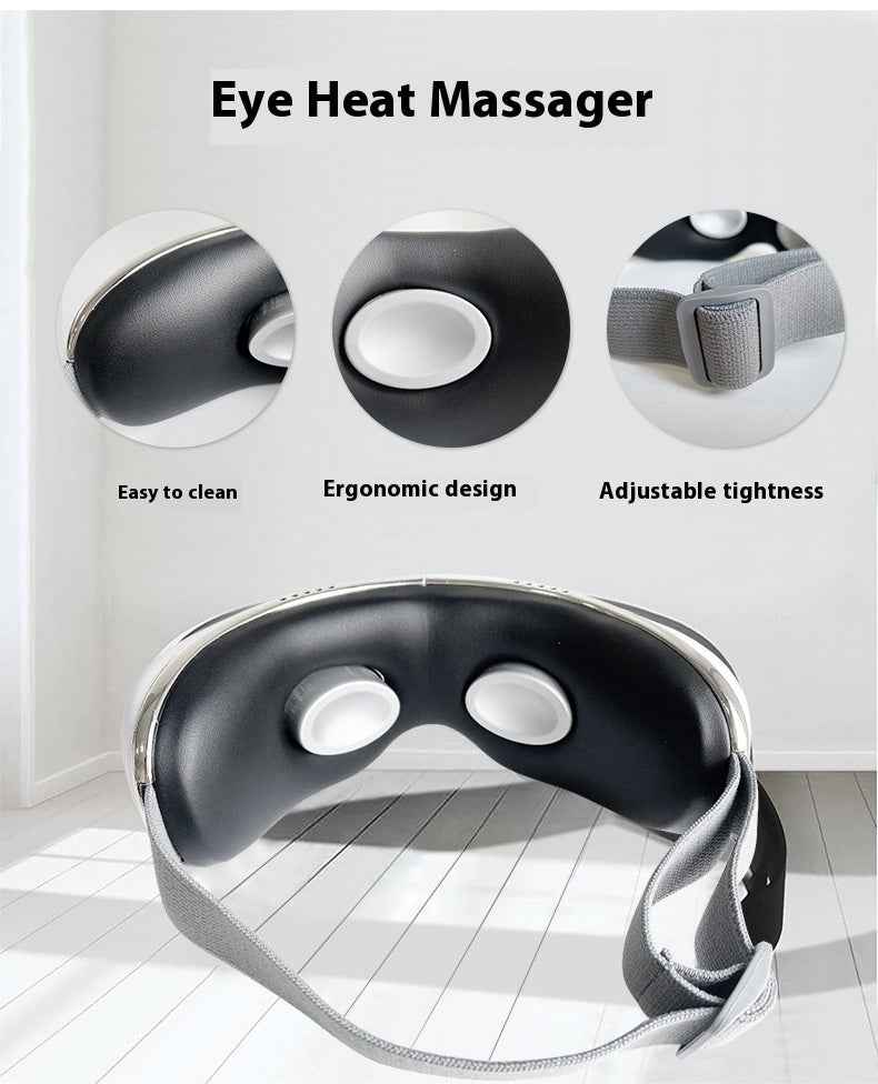 Intelligent Eye Therapy Massager: Heat, Cold, Air Pressure & Bluetooth Music - Relieves Eye Fatigue & Migraines
