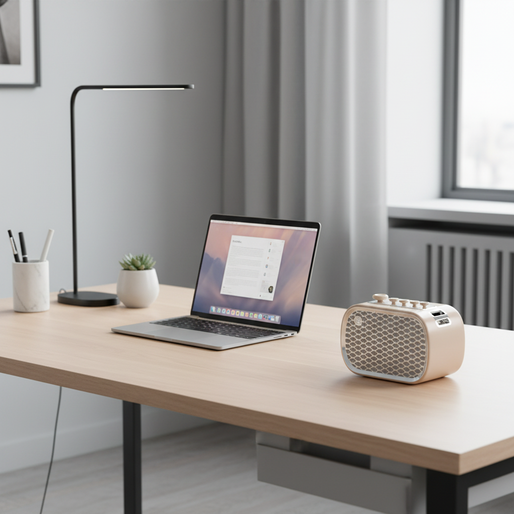 Blueteck Sleep Speaker - Modern Workspace