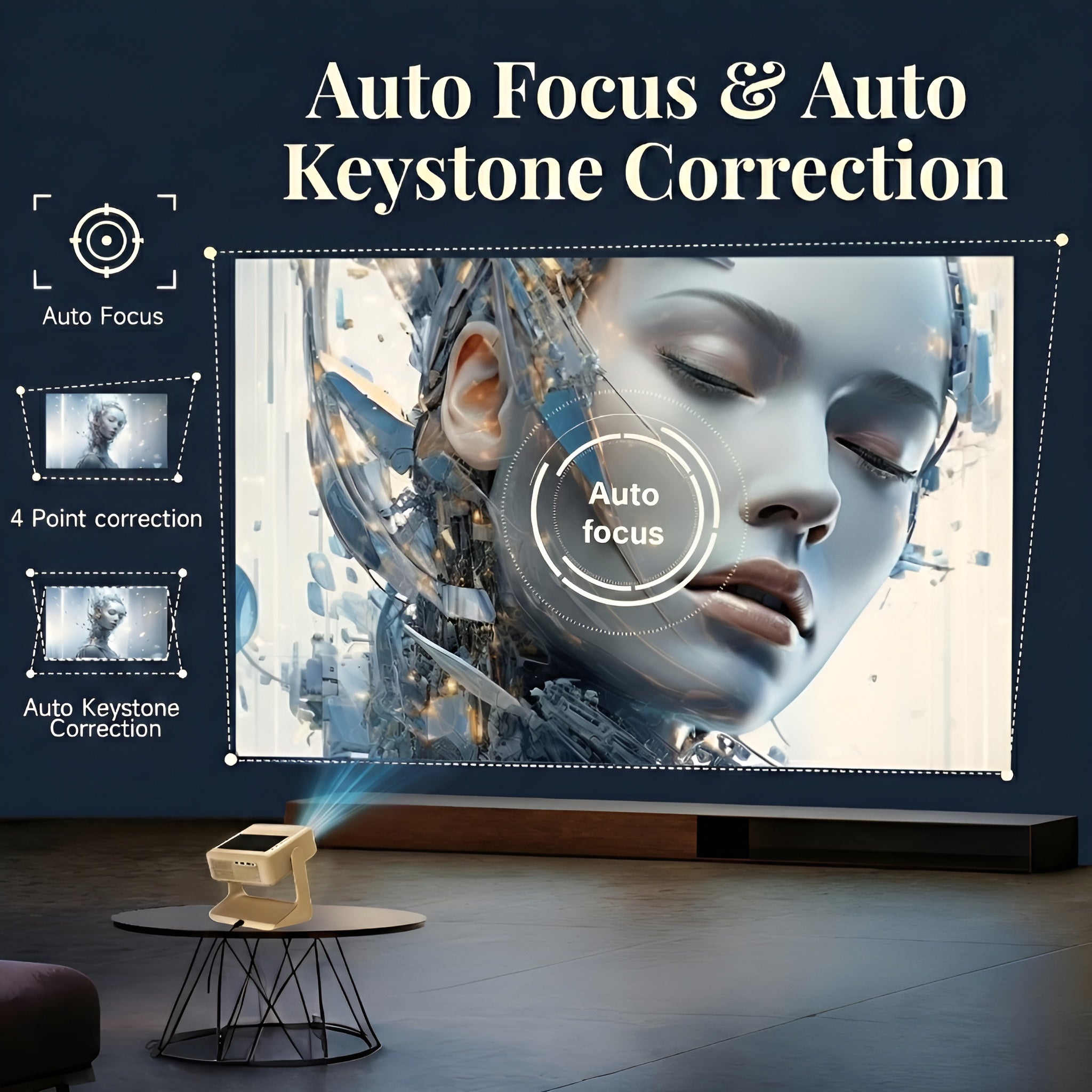 LumiDus Smart Projector Touchscreen