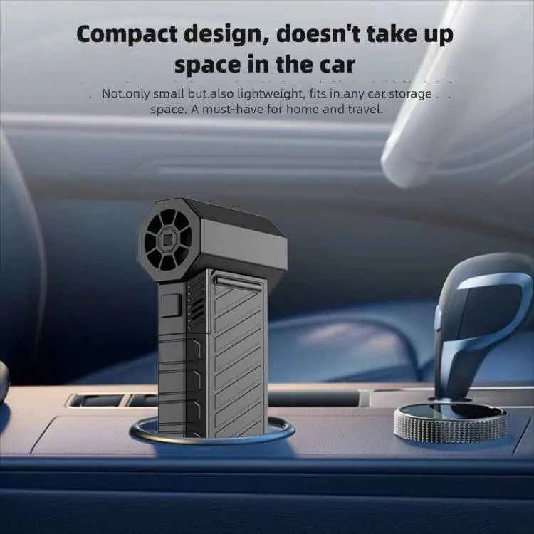 Portable Jet Fan Electric Turbo Blower, 131000rpm Handheld Mini Car Vacuum, Compressed Air Duster