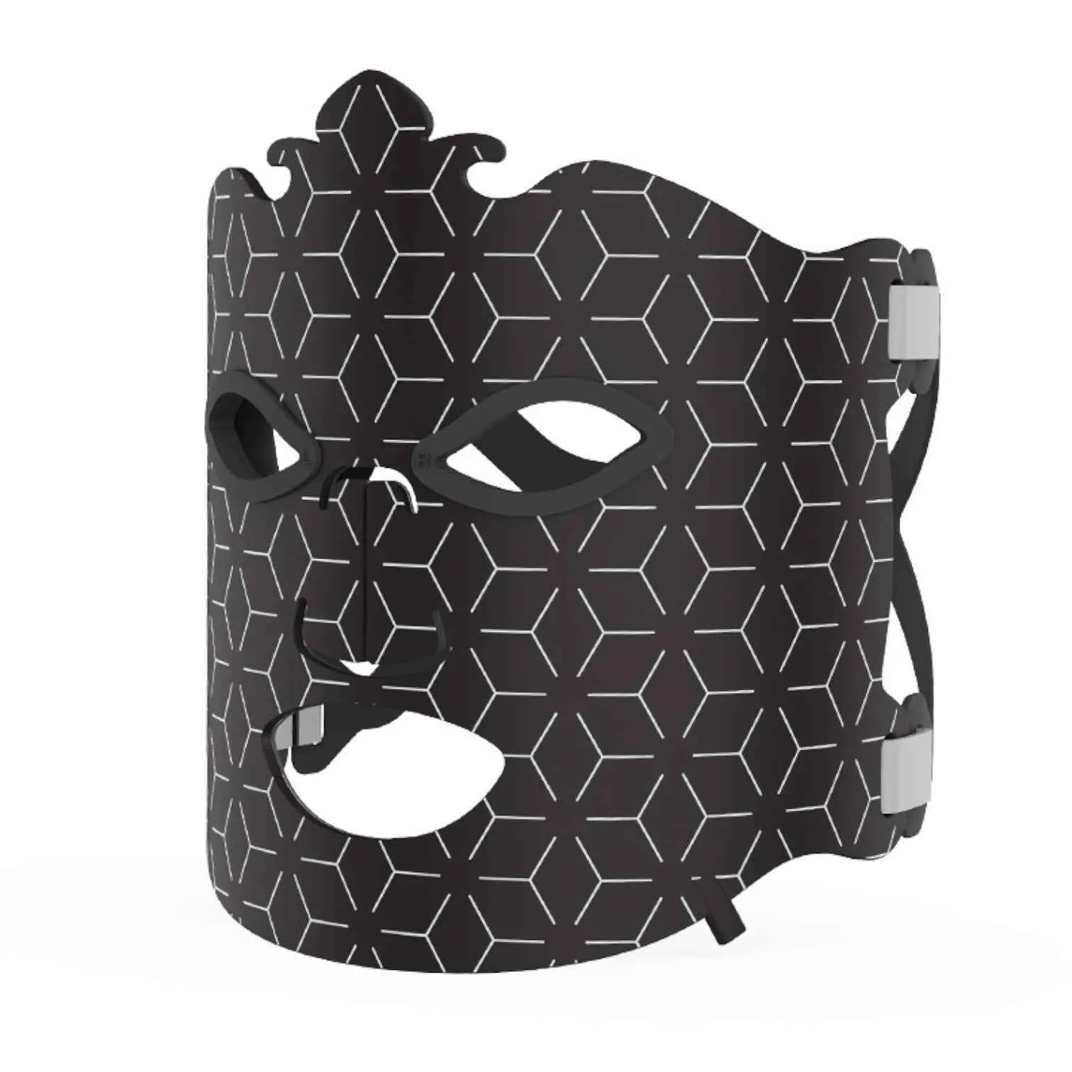 LED Facial Mask 7 Color Light Therapy Rechargeable With Remote Control