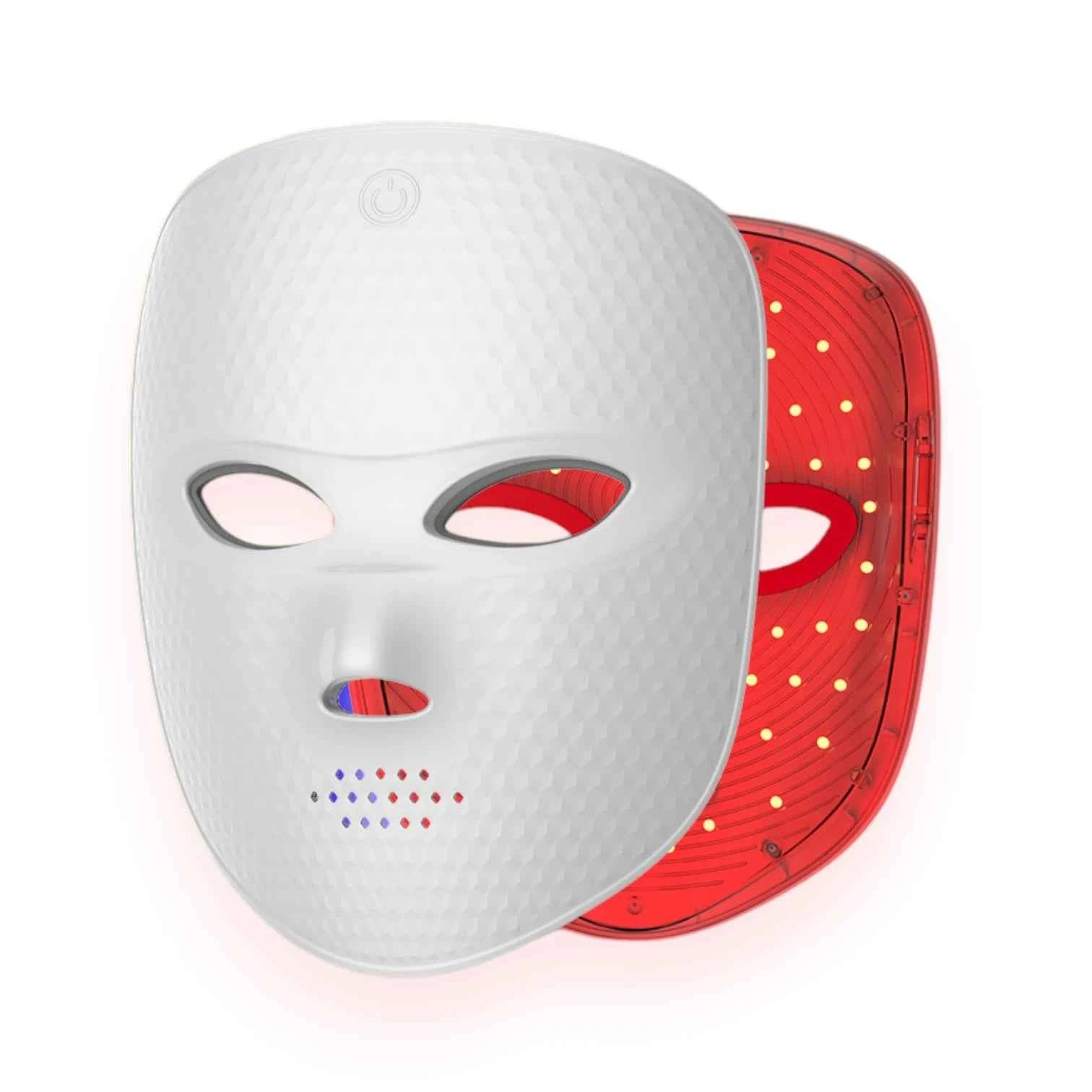 LED Facial Mask | 7-Color Skin Rejuvenation, Anti-Aging Treatment, Blemish Clearing, Rechargeable Beauty Device