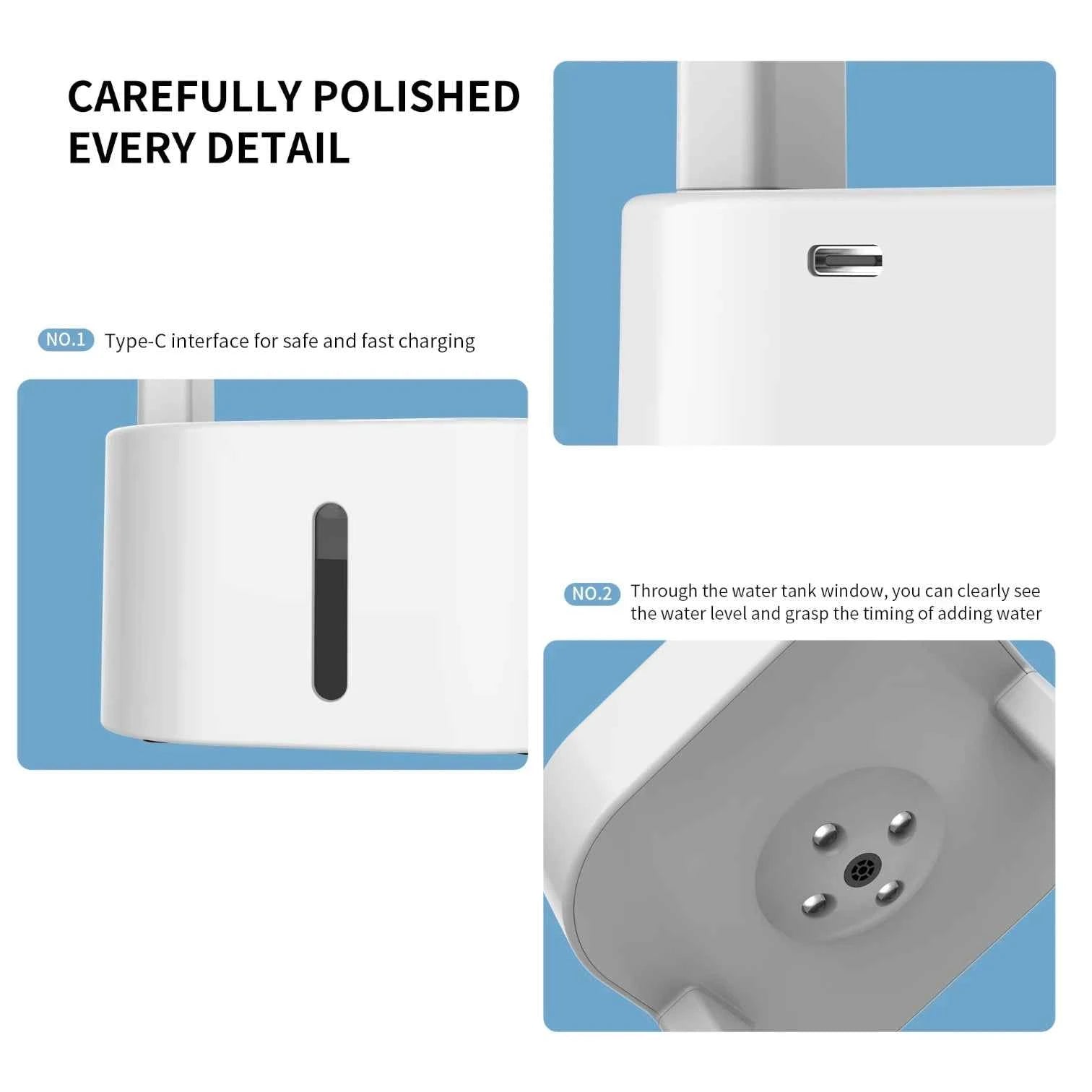 Anti-Gravity Humidifier | Water Drop Backflow Effect Colorful LED Remote Control