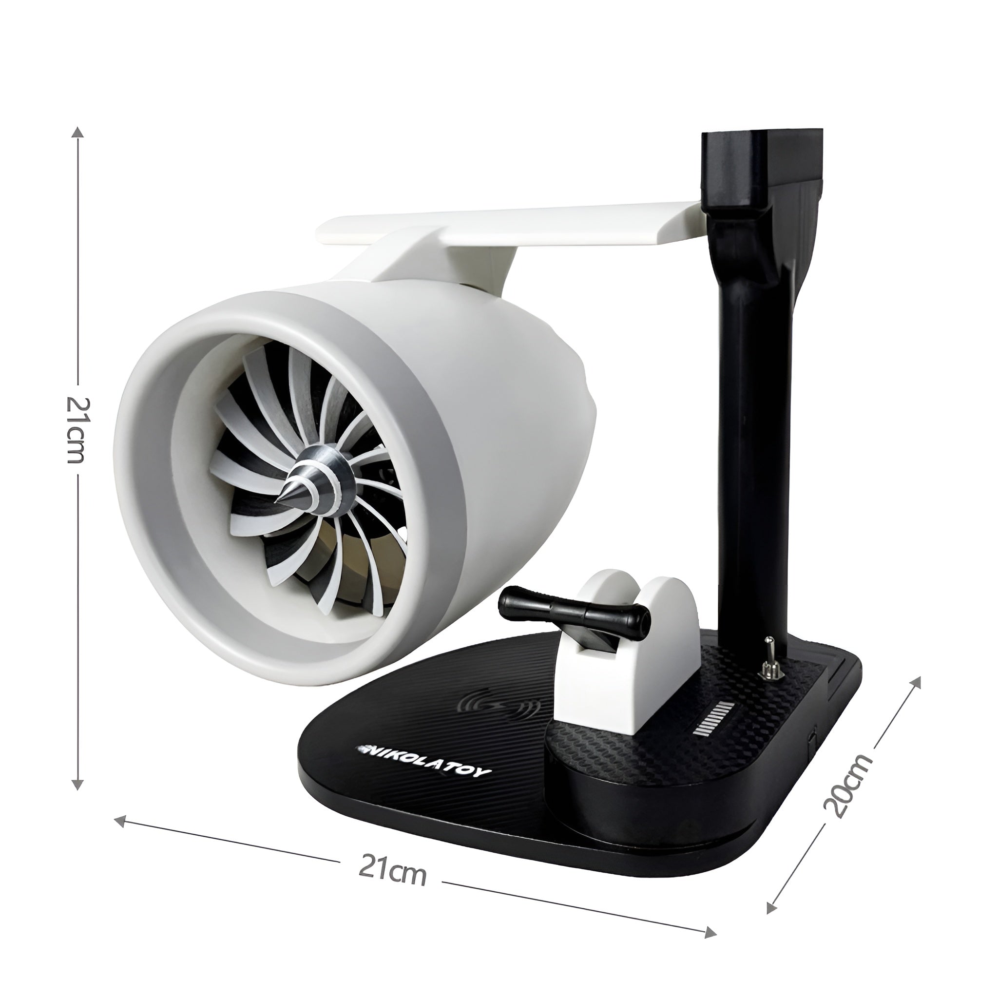JetStream Pro Turbine Fan and Desktop Wireless Charger