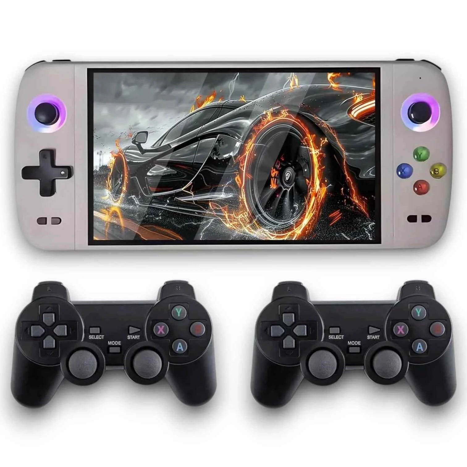 M27 Handheld Console | 7 Inch IPS 128GB 20000+ Games Wireless Support
#Color=Grey,Grigio
