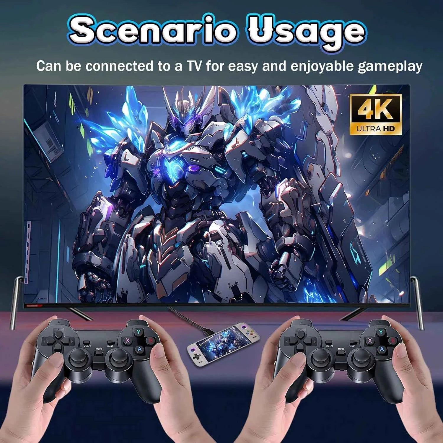 M27 Handheld Console | 7 Inch IPS 128GB 20000+ Games Wireless Support
#Color=Grey,Grigio