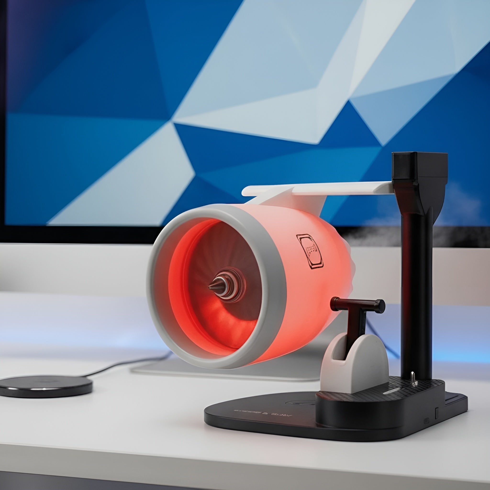 JetStream Pro Turbine Fan and Desktop Wireless Charger