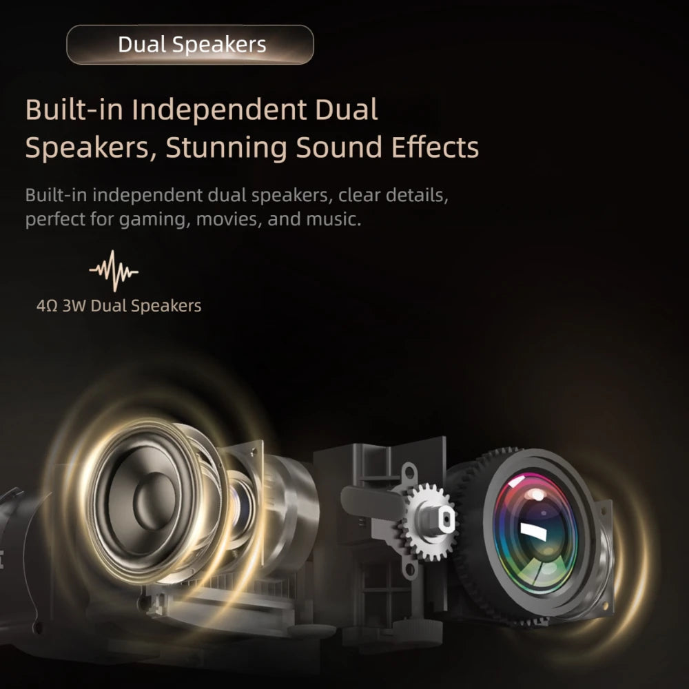 T30 Smart Projector Android Dual WiFi Native 1080P 4K Support Home Theater