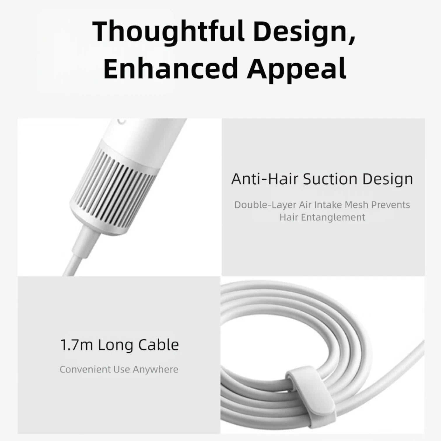 Xiaomi Hair Dryer Mijia H501 SE Compact High Speed Airflow Low Noise