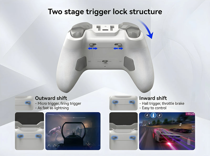 Dual-Mode Triggers: Micro + Hall Switch