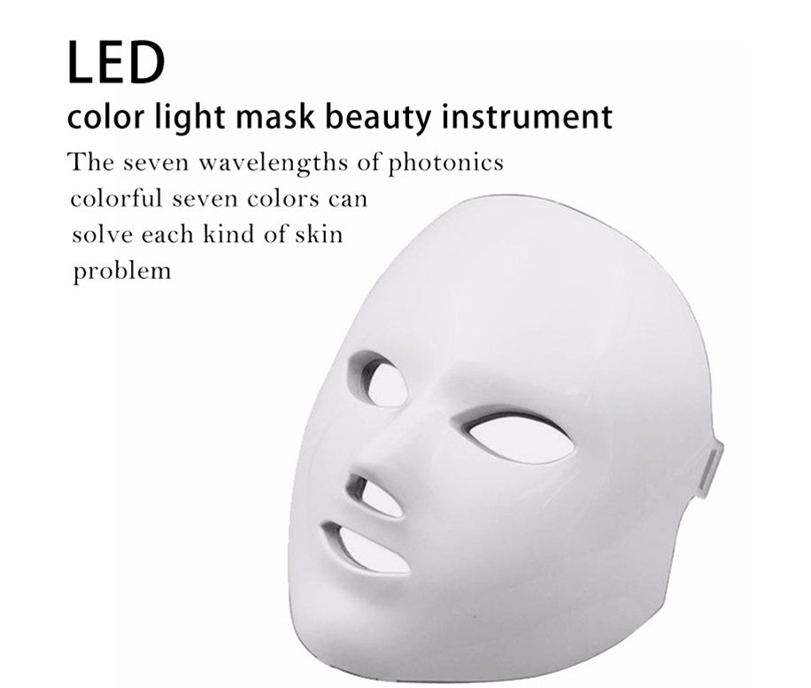 Multifunctional LED Face Mask, 7 Colors – Rejuvenation, Toning and Skin Repair