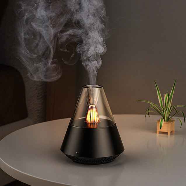 J33 Portable Humidifier Aromatherapy Diffuser Atmosphere Lamp Night Light USB
#Color=Black,Nero