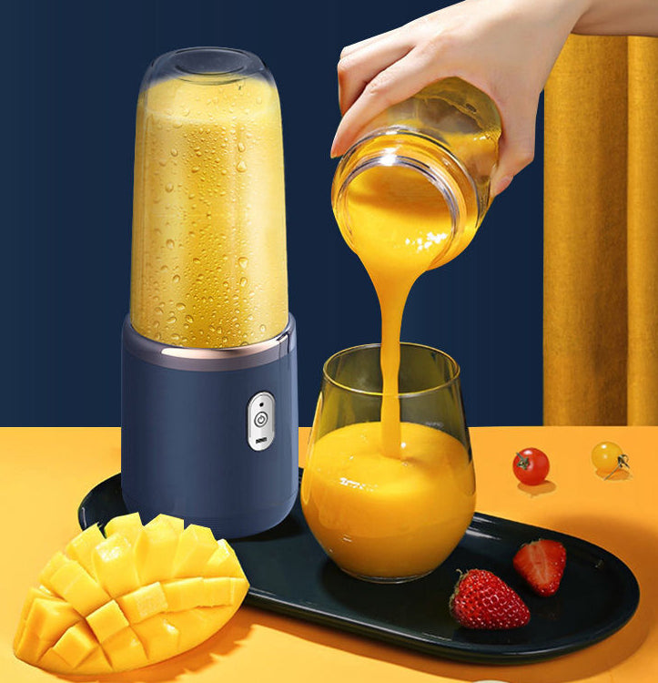 Portable Blender Pro 6 Blade Mini Juicer Cup, USB Rechargeable